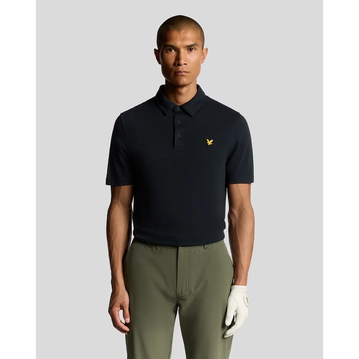 LYLE & SCOTT GOLF TOUR POLO SHIRT - DARK NAVY