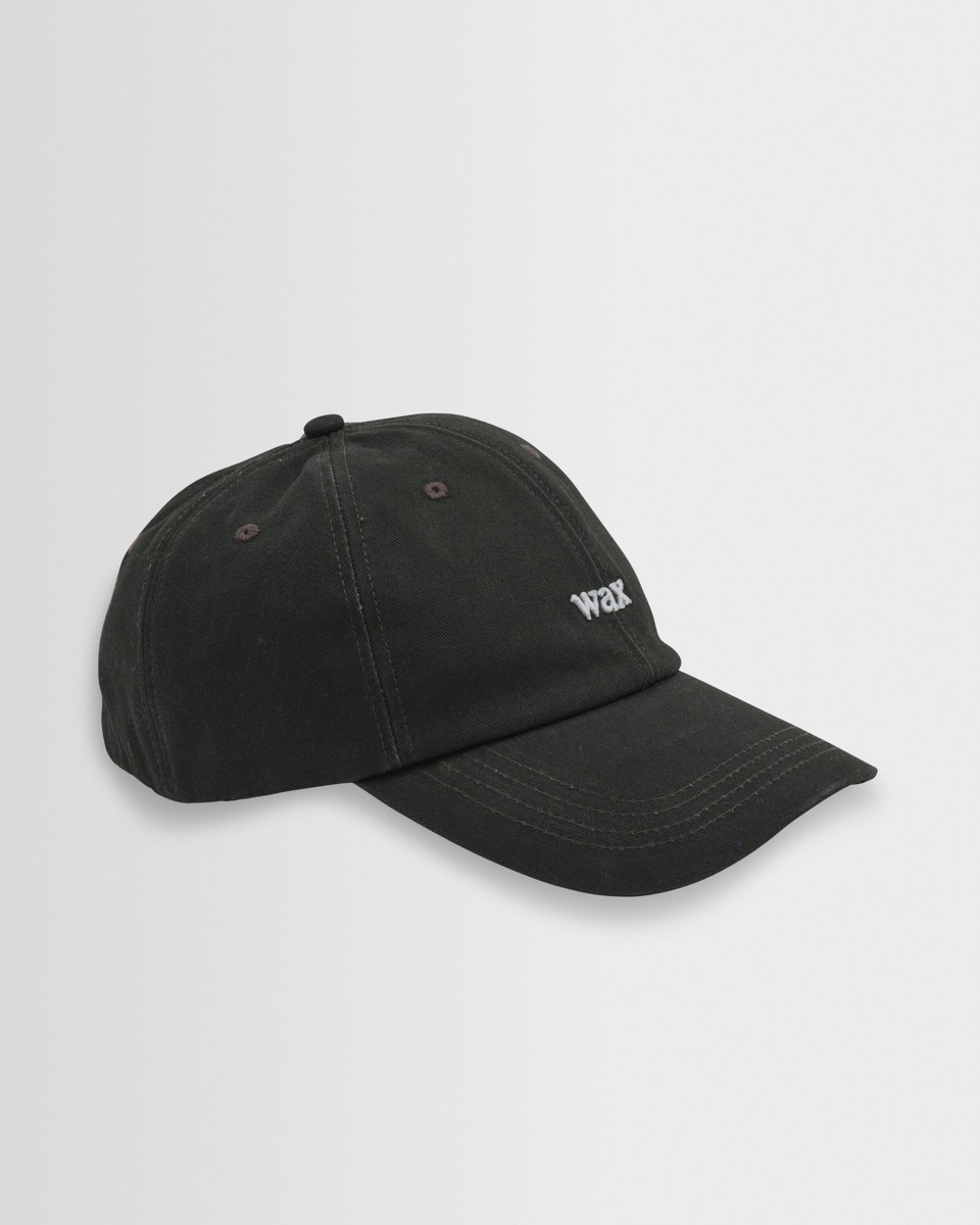 WAX LONDON SPENCER SPORTS CAP - WASHED BLACK