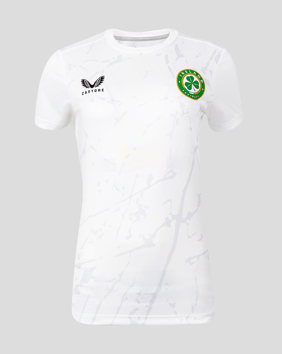 CASTORE FAI COACHES TRAINING T-SHIRT WOMENS - BRILLIANT WHITE
