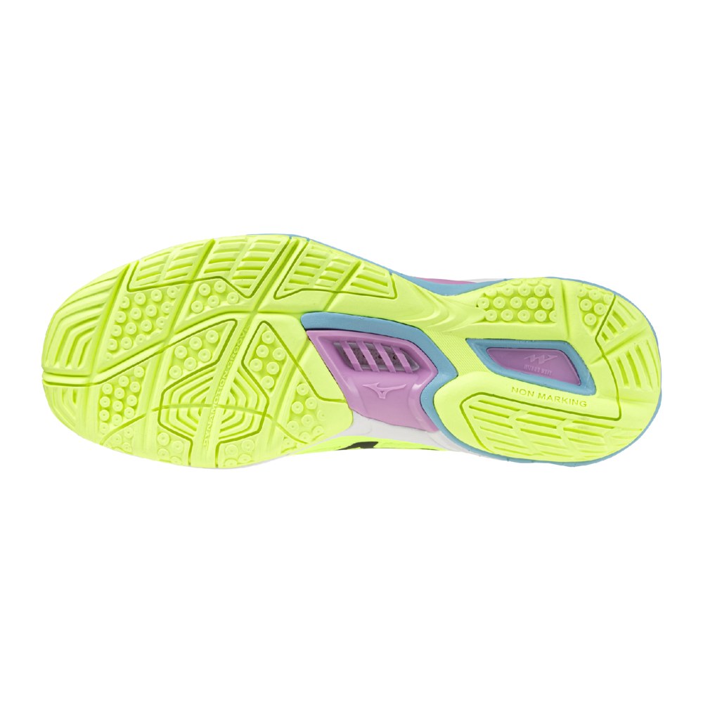 MIZUNO WAVE STEALTH 6 - NEO LIME/BLACK