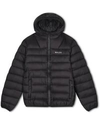 NICCE REPEATER PUFFER JACKET - COAL/BLACKPRINT