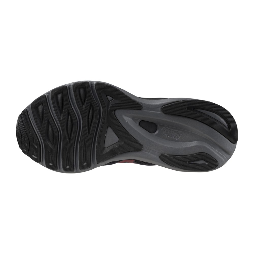 MIZUNO WAVE SERENE GTX WOMENS - EBONY/RUMBA RED/BLACK