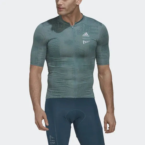 ADIDAS MENS PARLEY SHORT SLEEVE CYCLING JERSEY