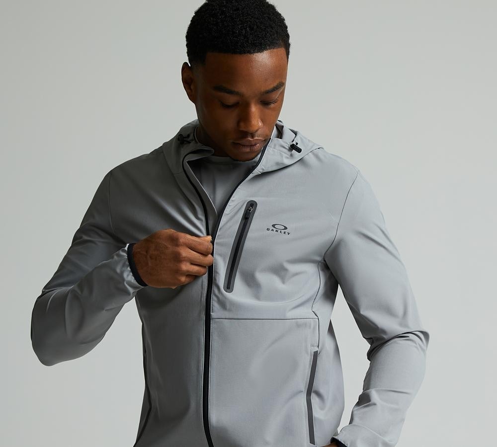 OAKLEY TRAINING JACKET - CEMENT