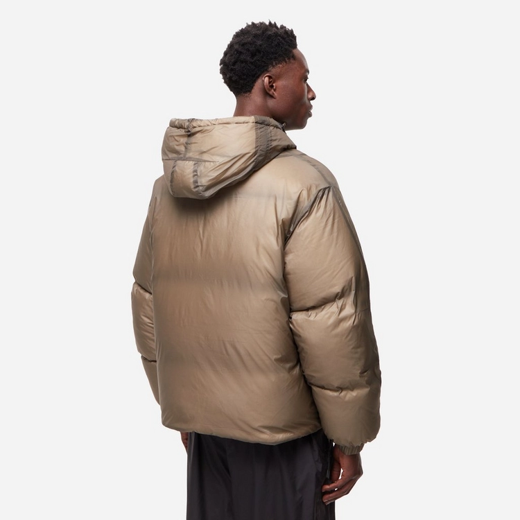 ROA SMOOTH DOWN JACKET - TAUPE