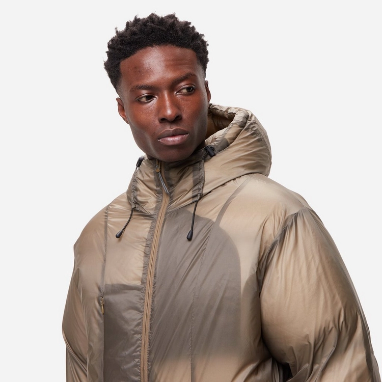 ROA SMOOTH DOWN JACKET - TAUPE