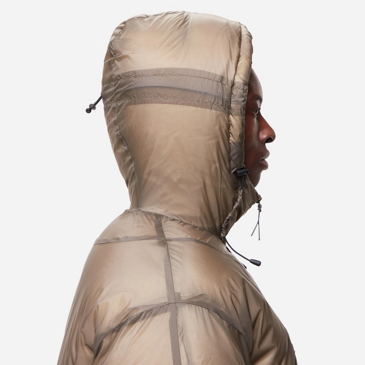 ROA SMOOTH DOWN JACKET - TAUPE