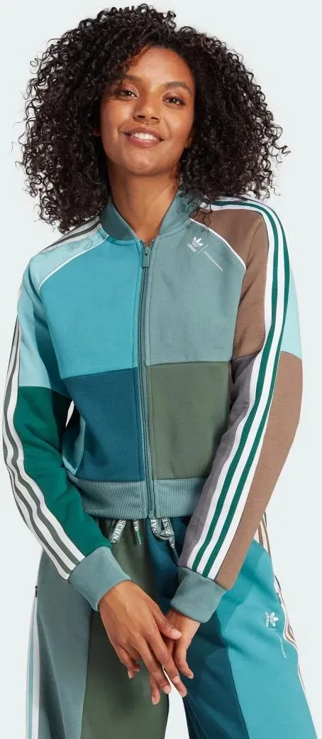ADIDAS ORIGINALS x KSENIASCHNAIDER SHORT TRACK TOP