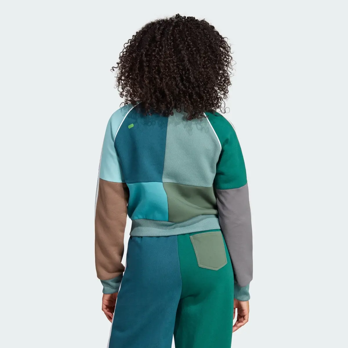 ADIDAS ORIGINALS x KSENIASCHNAIDER SHORT TRACK TOP