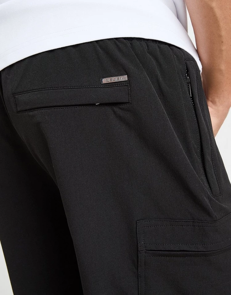 BELIER TRAVELLER CARGO SHORT - BLACK