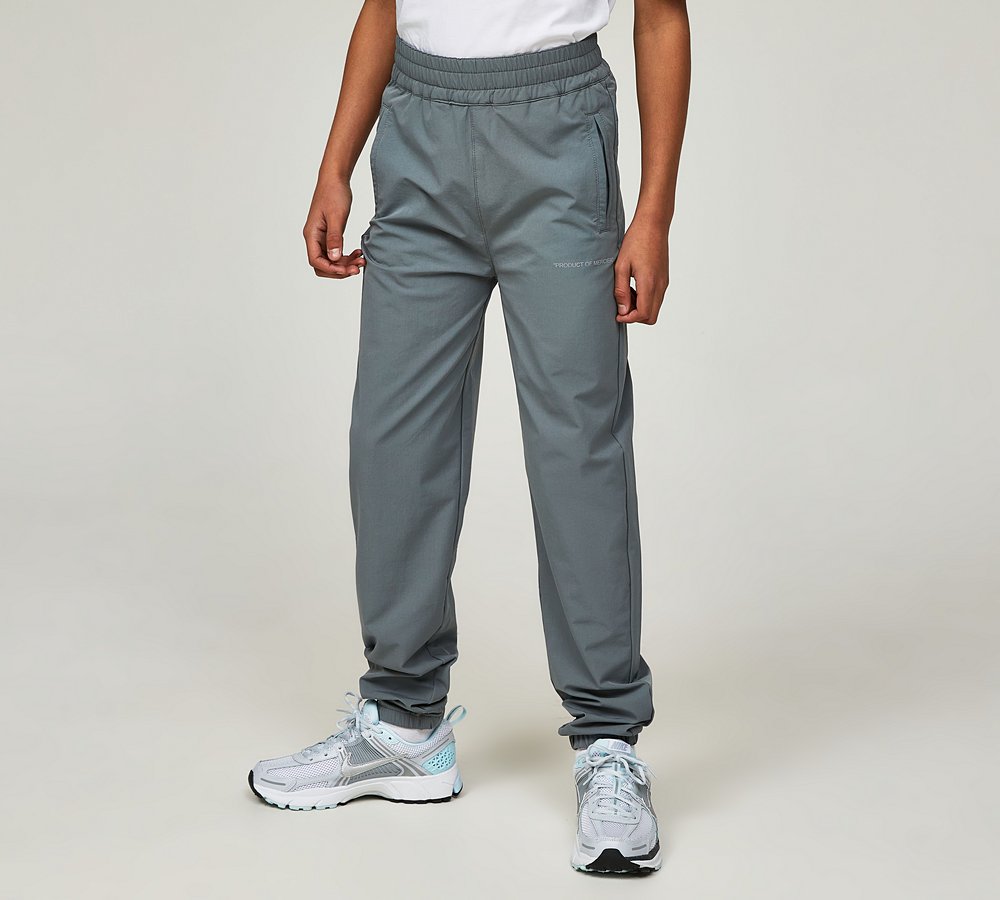 MERCIER BADGE 2.0 WOVEN PANTS - CHARCOAL
