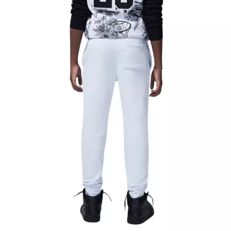 JORDAN JUNIOR BROOKLYN ESSENTIAL FLC PANT - PURE PLATINUM