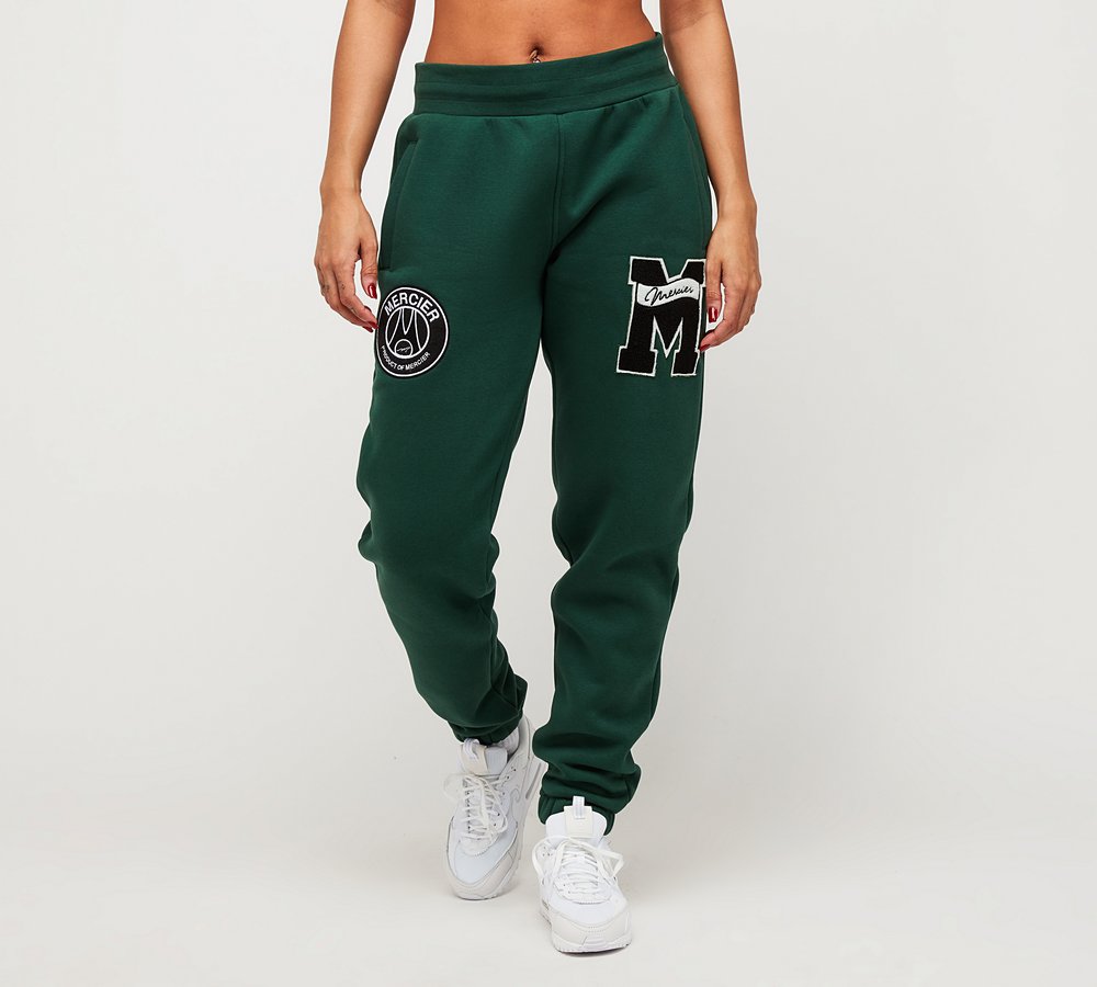 MERCIER VARSITY JOGGERS - DEEP FOREST