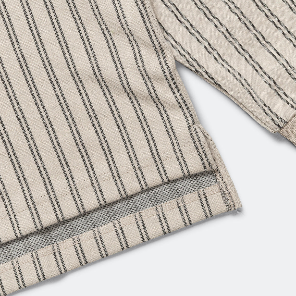 METALWOOD RIBBED LS POLO - TAN