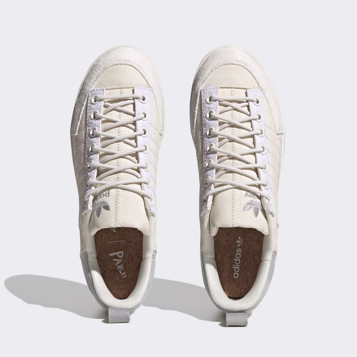 ADIDAS ORIGINALS NIZZA X PARLEY LO TRAINERS