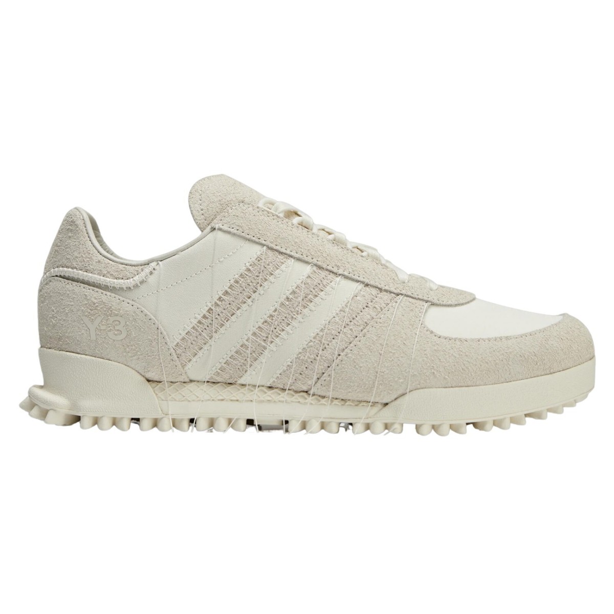 ADIDAS Y-3 MARATHON TR TRAINERS - OFF WHITE