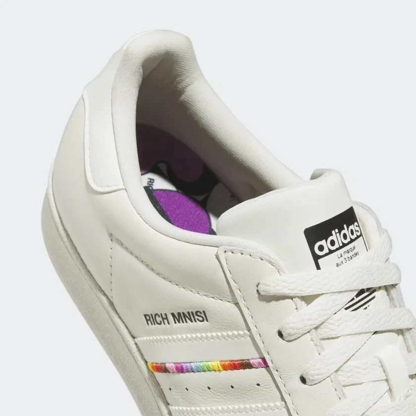ADIDAS ORIGINALS RICH MNISI x SUPERSTAR PRIDE RM TRAINERS