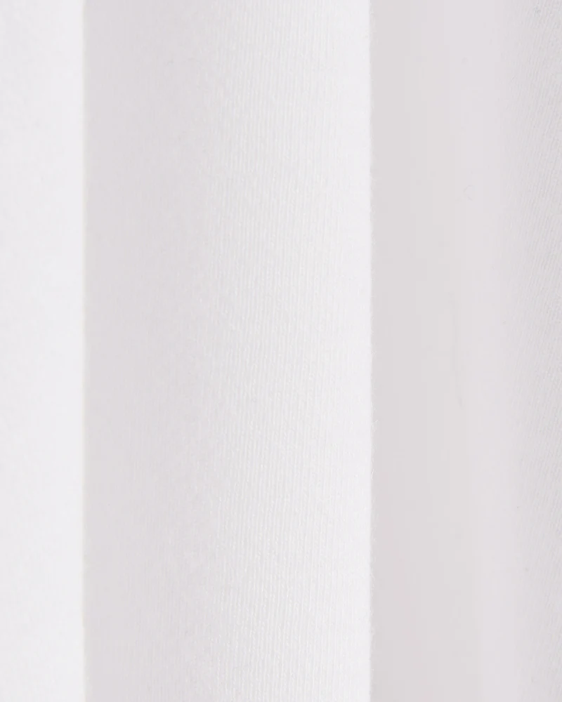 SOUTH2 WEST8 L/S ROUND POCKET TEE - CIRCLE HORN - WHITE