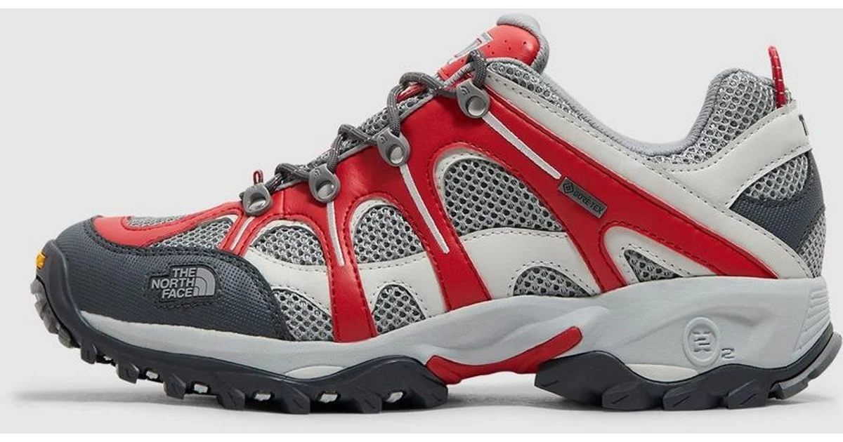 THE NORTH FACE HEDGEHOG 06 GORE-TEX - TNF RED / CONCRETE