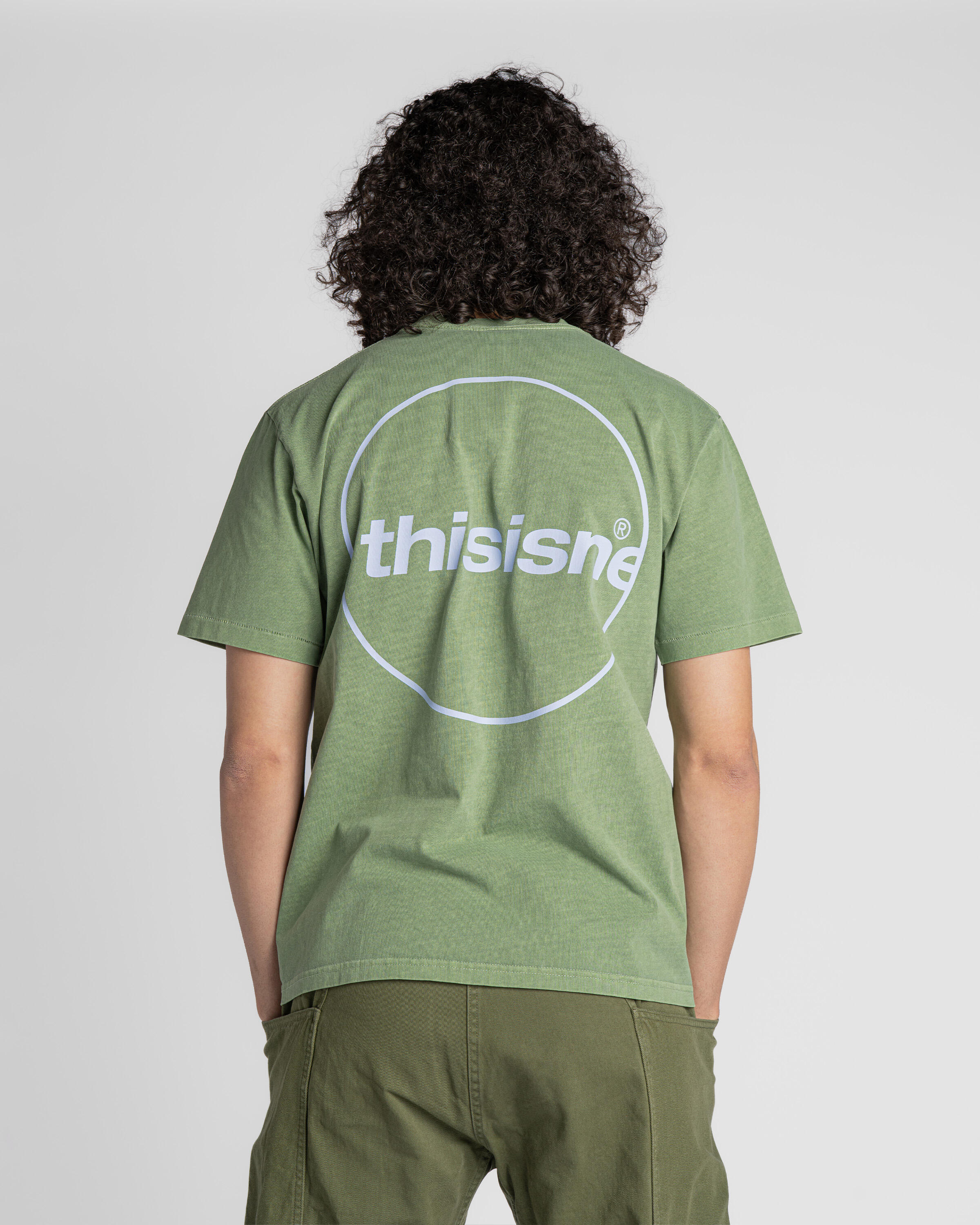 THISISNEVERTHAT C-LOGO TEE - PICKLE