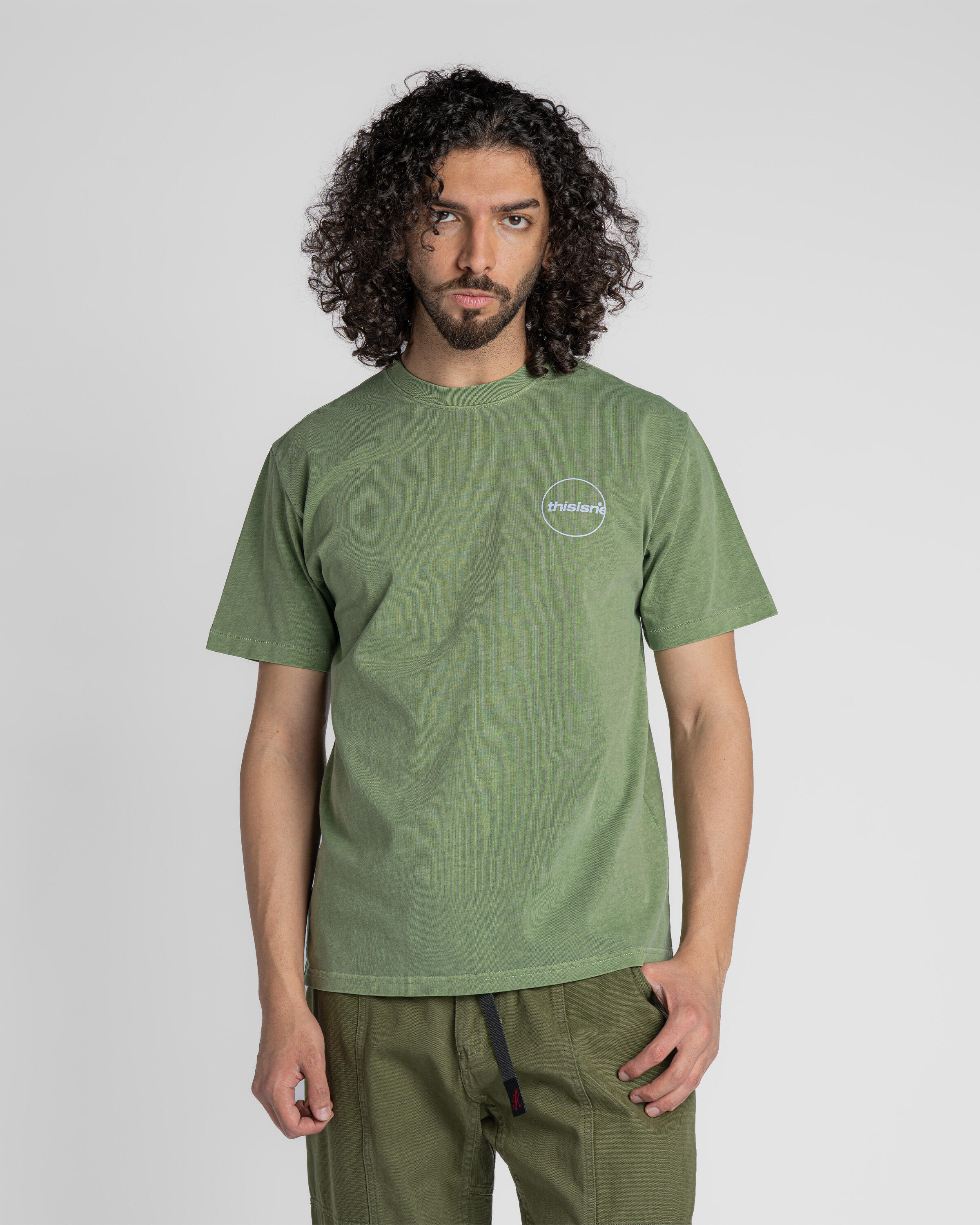 THISISNEVERTHAT C-LOGO TEE - PICKLE