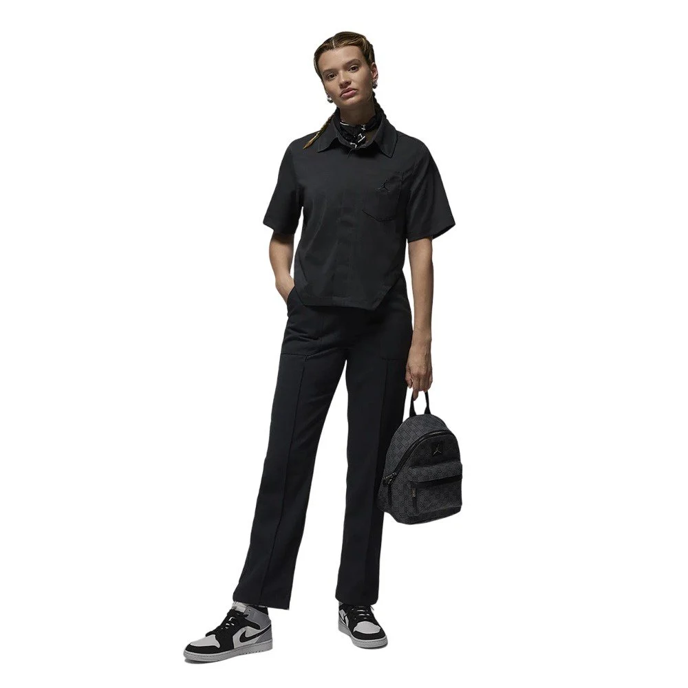 NIKE AIR JORDAN W J WVN PANT - BLACK