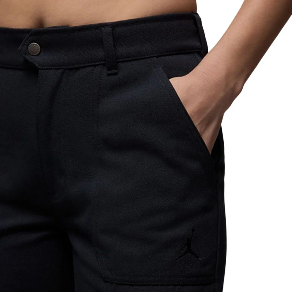 NIKE AIR JORDAN W J WVN PANT - BLACK