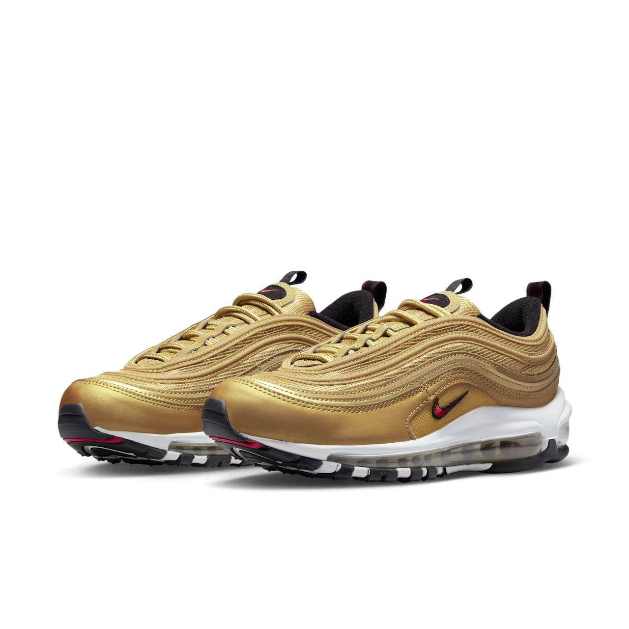 NIKE W NIKE AIR MAX 97 OG -  MTLC GOLD/VARSITY RED-BLACK-WHITE
