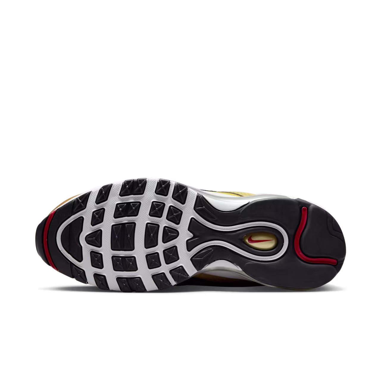 NIKE W NIKE AIR MAX 97 OG -  MTLC GOLD/VARSITY RED-BLACK-WHITE