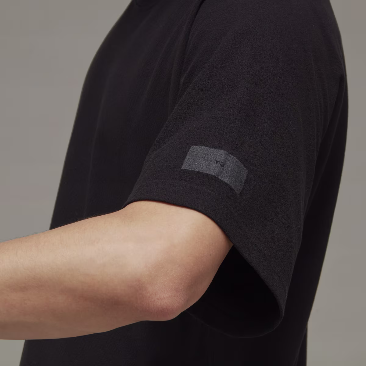ADIDAS x Y-3 CREPE JERSEY SHORT SLEEVE POCKET T-SHIRT 